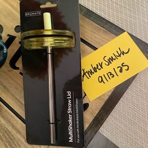 BrüMate MultiShaker Straw Lid in Prickly Pear